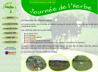 website for agricultural NGO