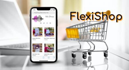 FlexiShop ecommerce, sell online.